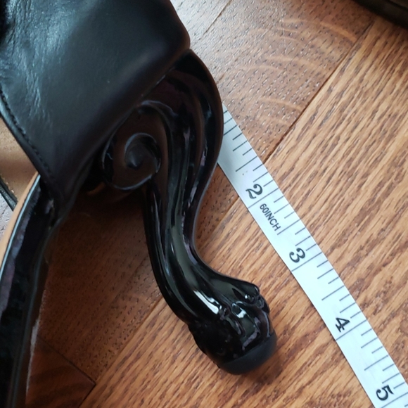 John Fluevog Black Heels - Picture 10 of 11